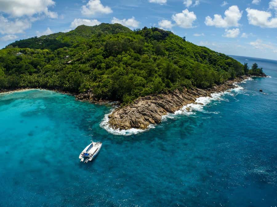 Anse Royale Catamaran Cruise - Snorkeling and swimming when the sea allows