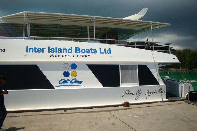 Cat Cocos: Mahe to Praslin Island Fast Ferry - From Victoria to Baie Sainte Anne in one hour