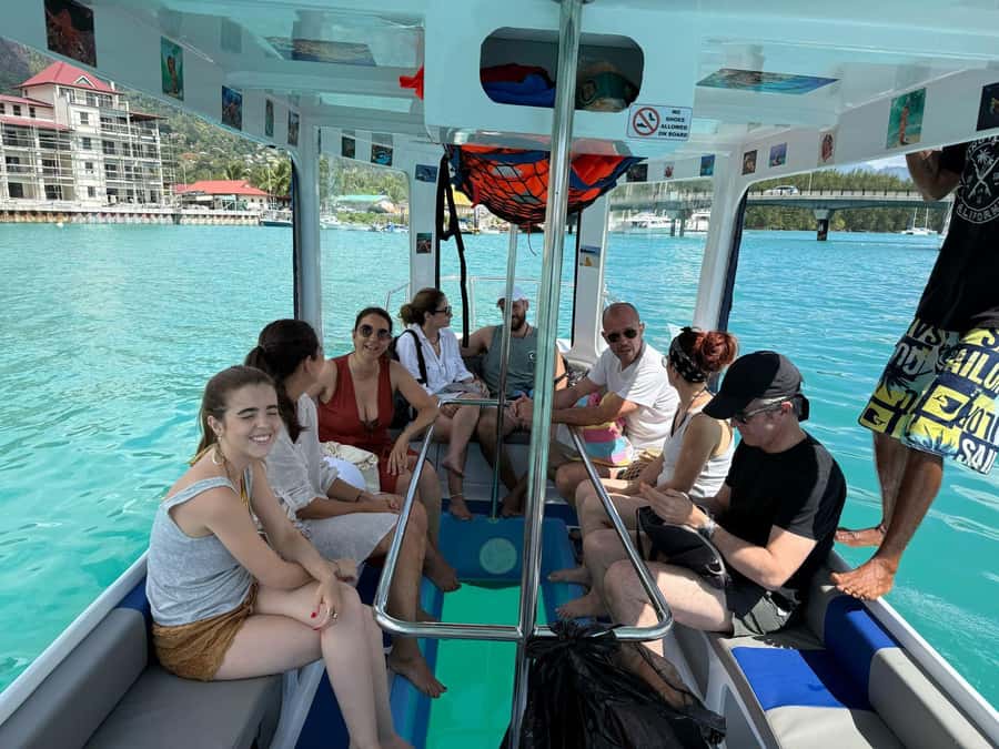 Glassbottom boat & Crystalkayak SteAnneMarinePark Snorkeling - The second snorkeling stop before 4pm