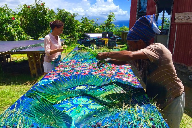 Learn the Traditional Seychelles Art of Sun Printing with Local Textile Designer - What happens during the three-hour session