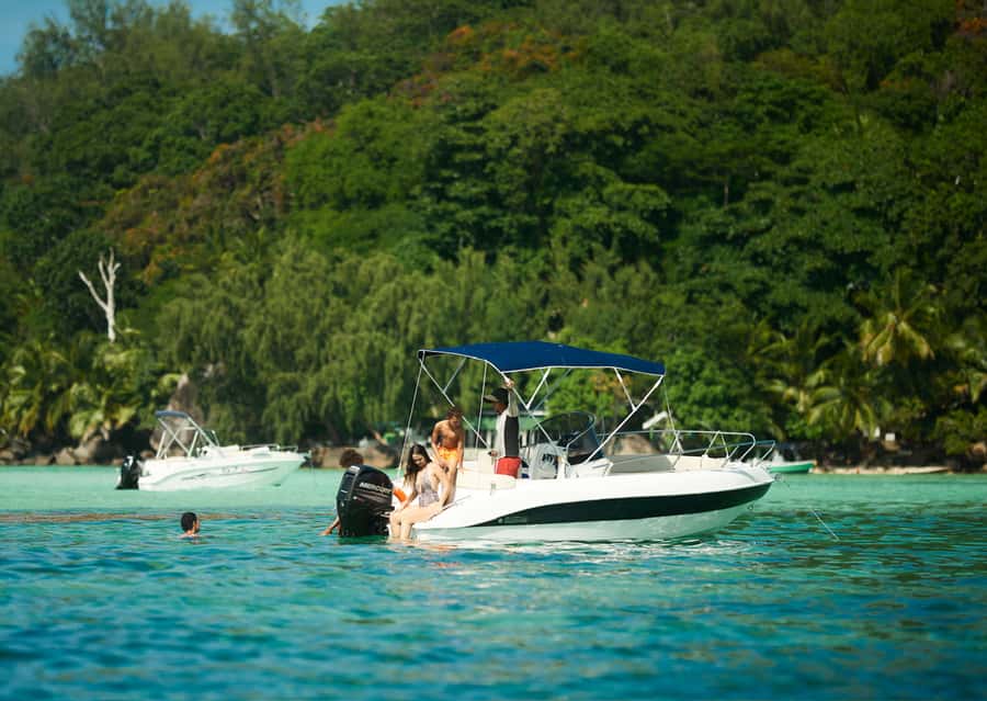 Mahe: Private half-day boat trip at the St.Anne Marine Park - What the private format is worth at $424