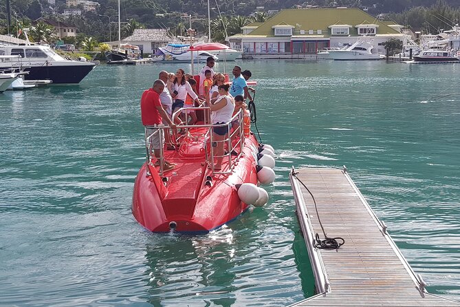 Semi Submarine Tour in Saint Anne Marine National Park - How long is the underwater viewing?
