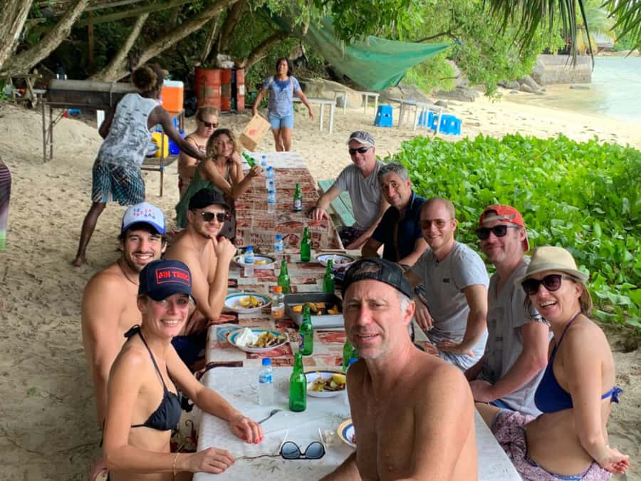 St. Anne Marine Park, Moyenne & Cerf Island Tour with Lunch - The second snorkeling stop near Cerf