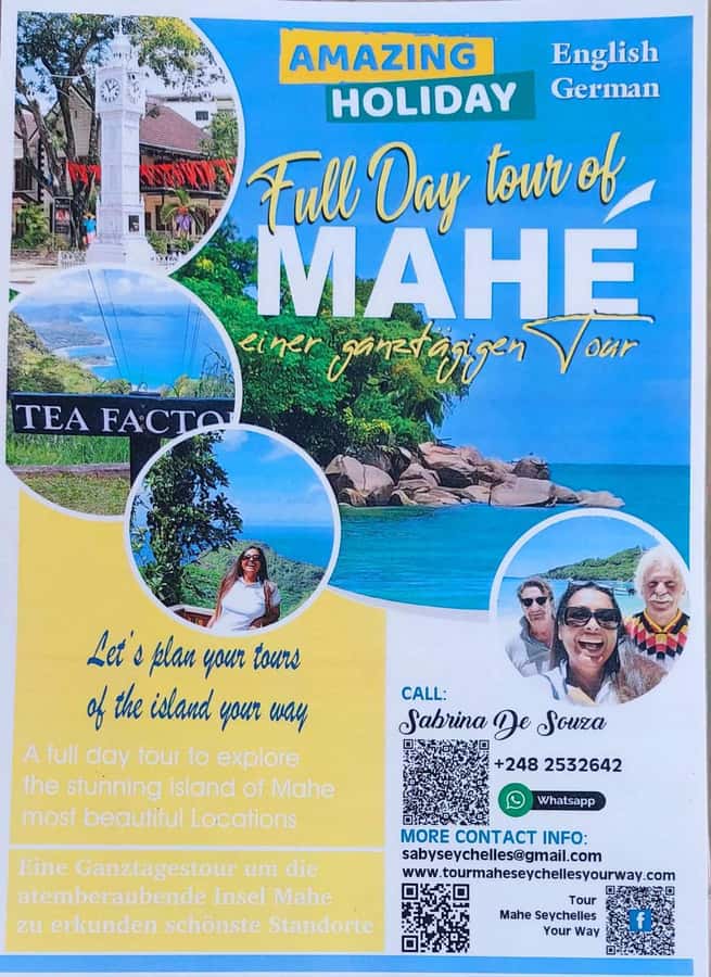 Tour Mahe Seychelles your way. Victoria national park beache - Through Mahé National Park to Mission Lodge