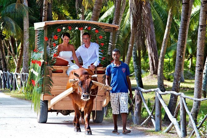 Wedding Photo / Honeymoon Praslin Seychelles - The beach setting has a few limits